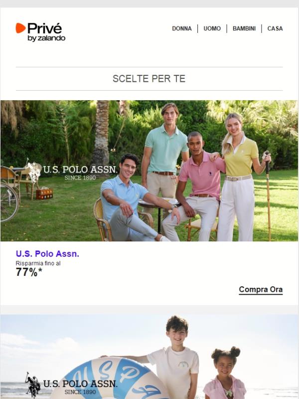 U.S. Polo Assn., Converse & ASICS ⎪ Le offerte appena arrivate