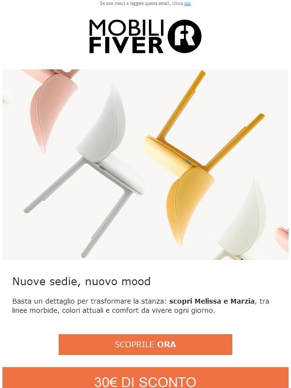 ⚡ Cambia atmosfera con le nuove sedie + codice sconto