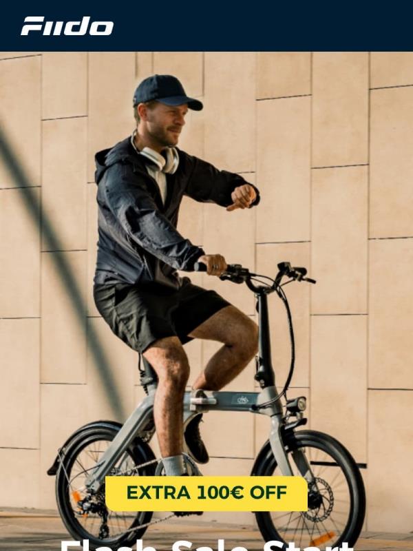 FLASH SALE: Extra €100 Off Your New E-Bike ⚡