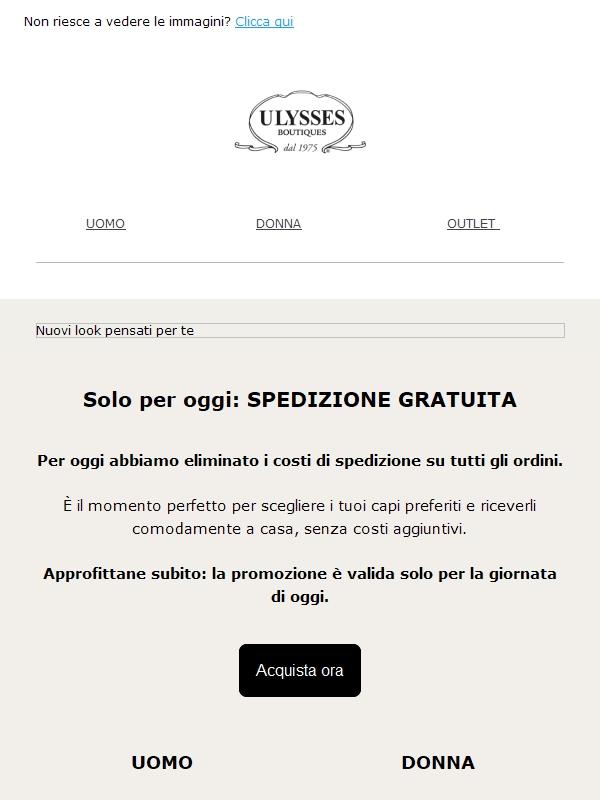 Solo oggi: spedizione gratuita 🚚