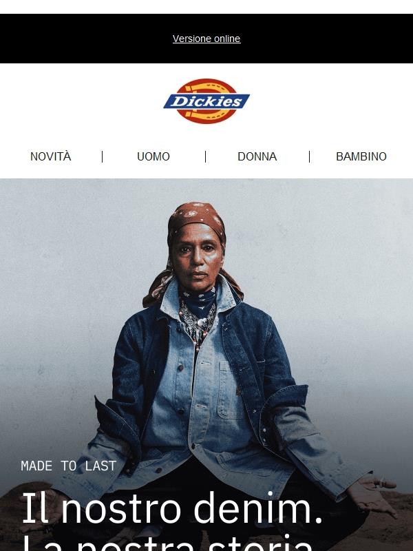 Il nuovo denim Dickies