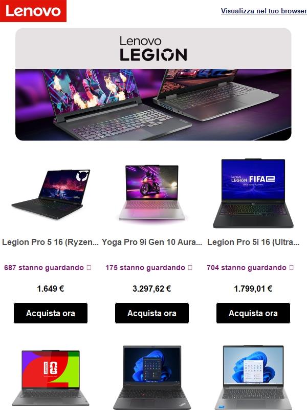 Nuove scelte personalizzate solo per te!