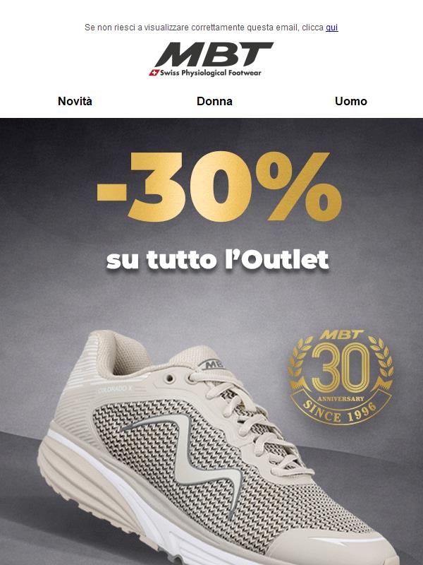 -30% per il 30° anniversario di MBT