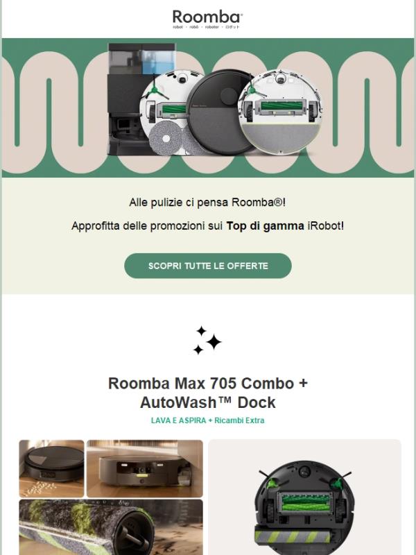 📣 Roomba Robot in promozione!