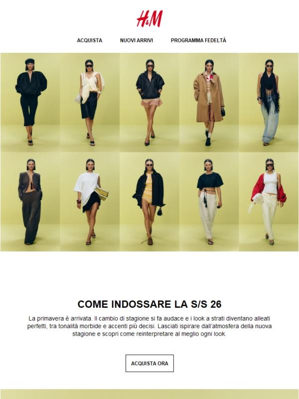 Come indossare la  S/S 26
