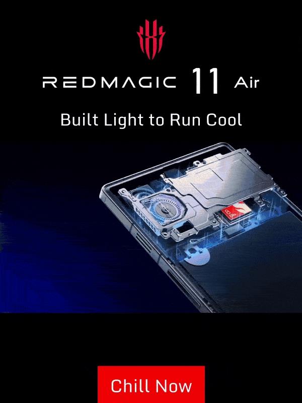❄️ REDMAGIC 11 Air: Built Light to Run Cool