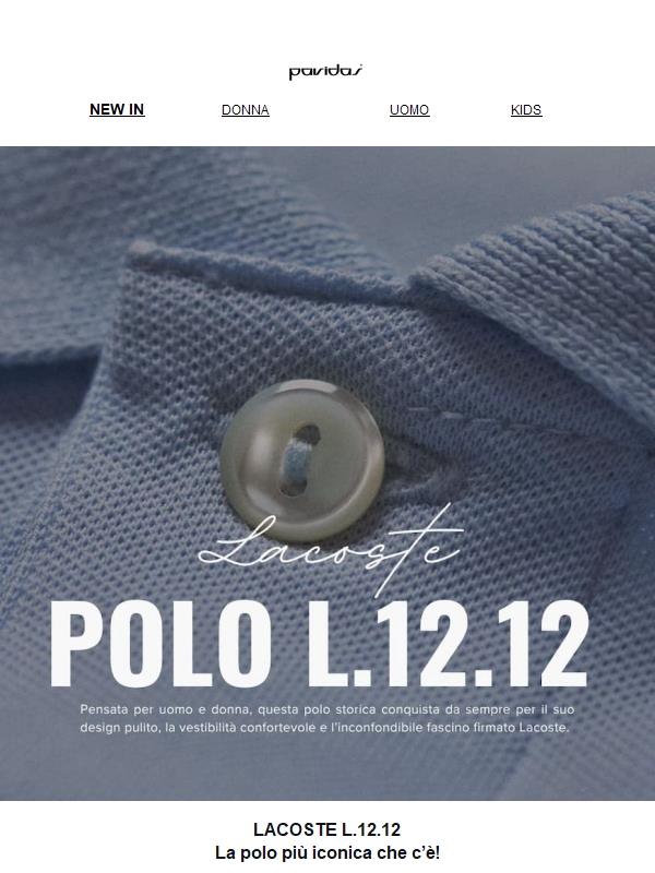 LACOSTE L.12.12 - La polo più iconica che c’è