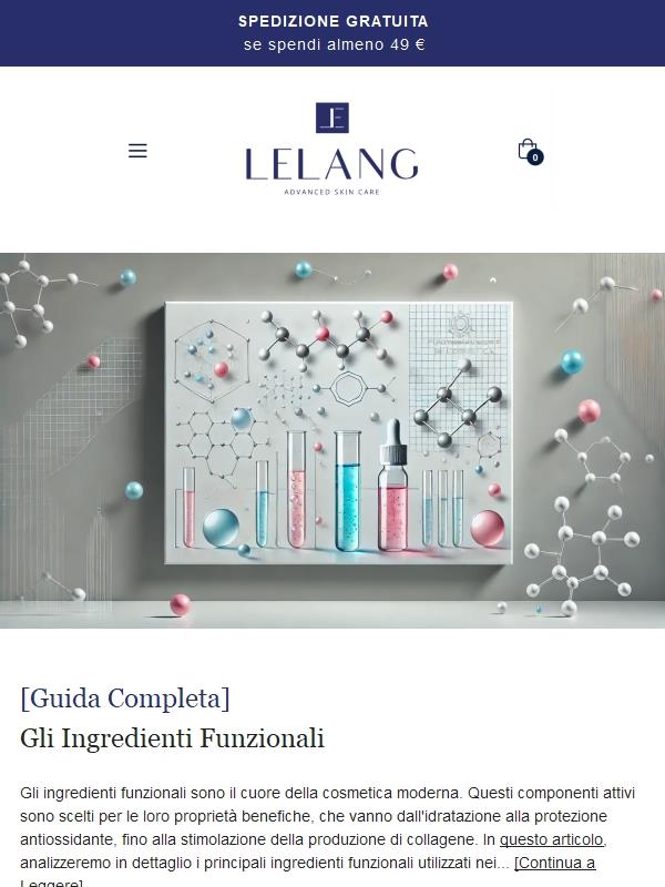 Guida Completa - Ingredienti nella Cosmetica