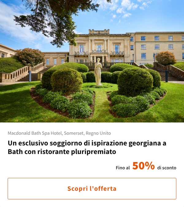 Un esclusivo soggiorno di ispirazione georgiana a Bath con ristorante pluripremiato