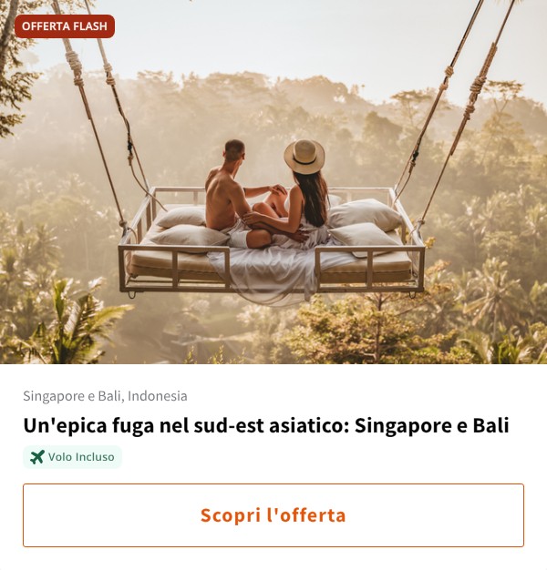 Un'epica fuga nel sud-est asiatico: Singapore e Bali