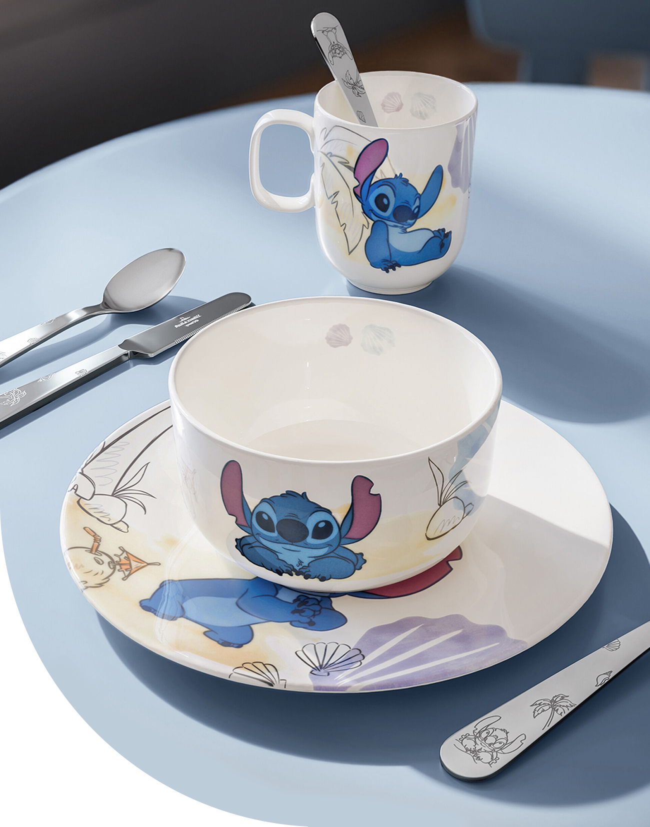 STITCH CHILDREN'S DINNERWARE SET