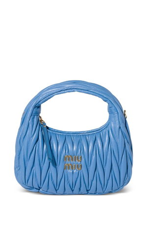 Wander small leather hobo bag