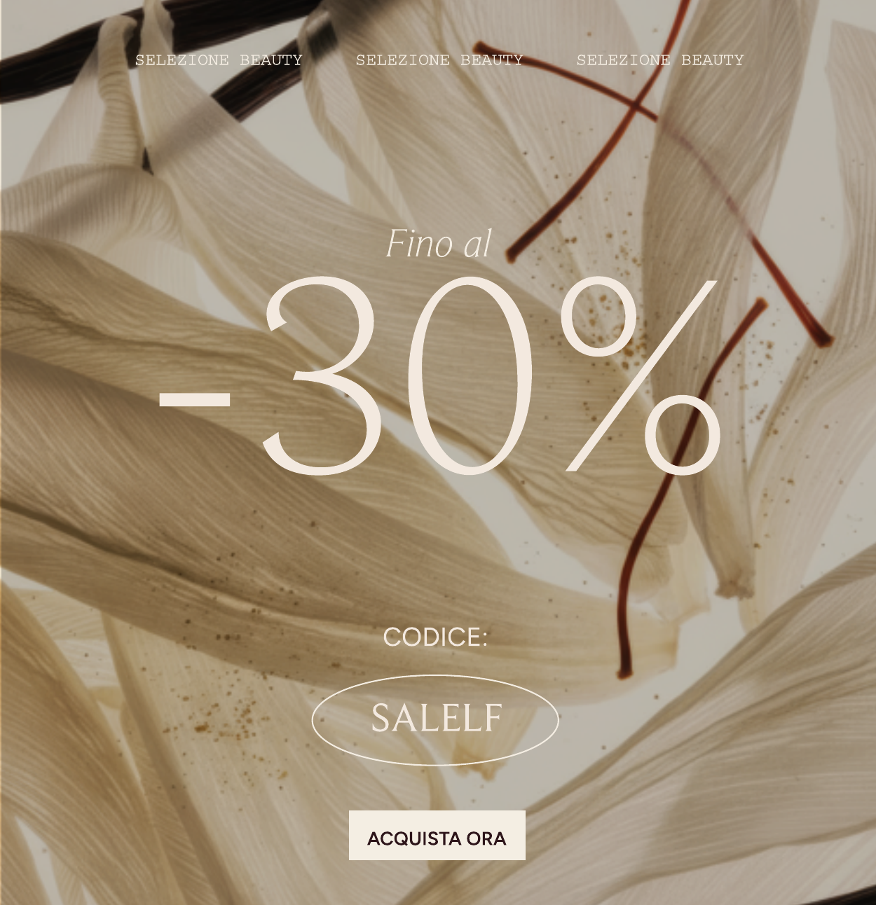 FINO AL 30 DI SCONTO