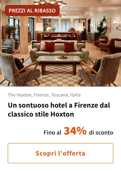 Un sontuoso hotel a Firenze dal classico stile Hoxton