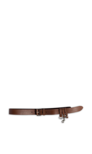 Leather belt