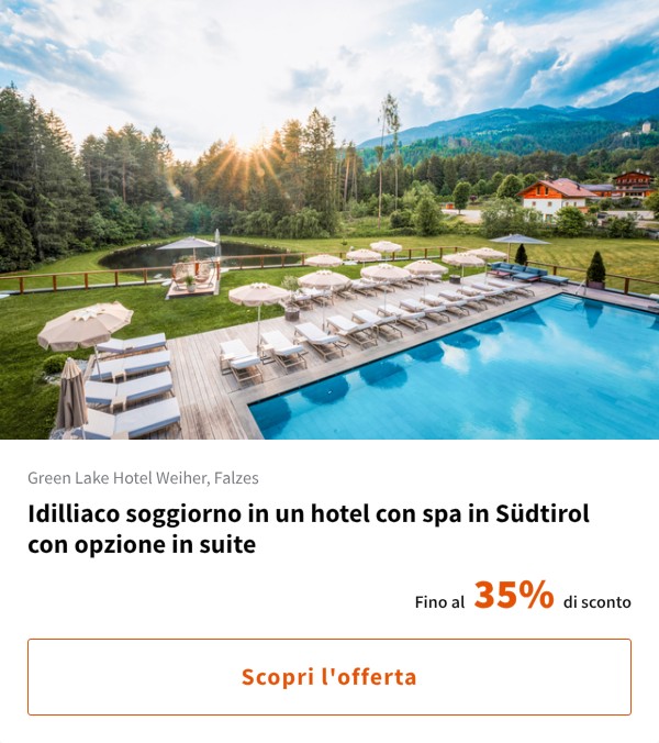 Idilliaco soggiorno in un hotel con spa in Südtirol con opzione in suite