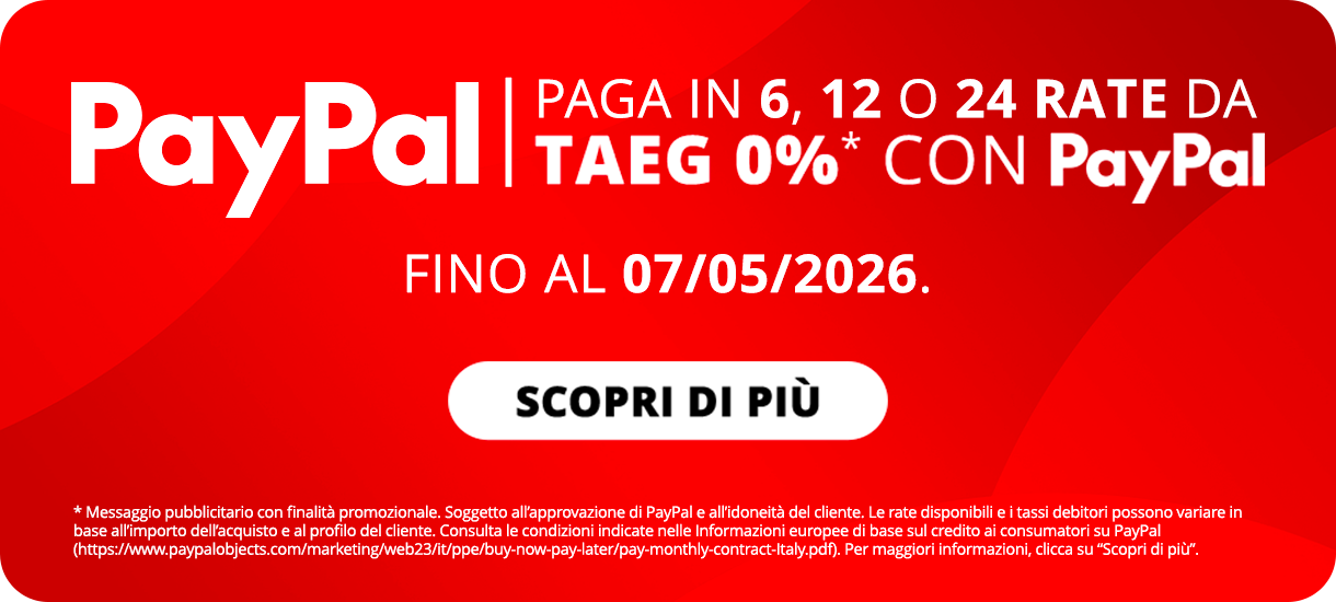 PayPal Finanziamento Tasso Zero