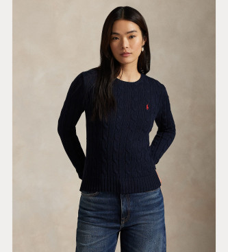 maglione-in-cotone-a-trecce-blu-navy