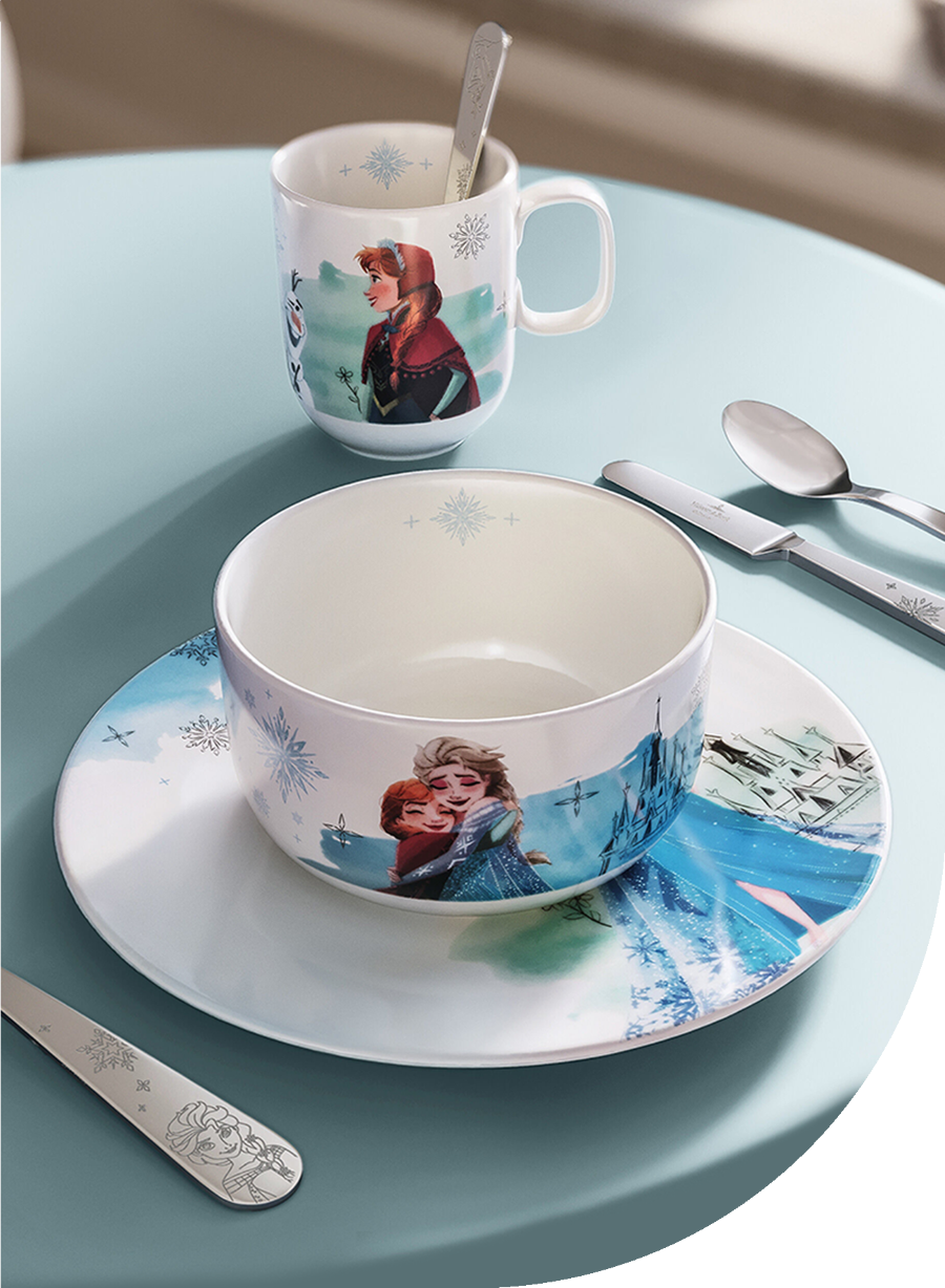 FROZEN CHILDREN'S DINNERWARE SET