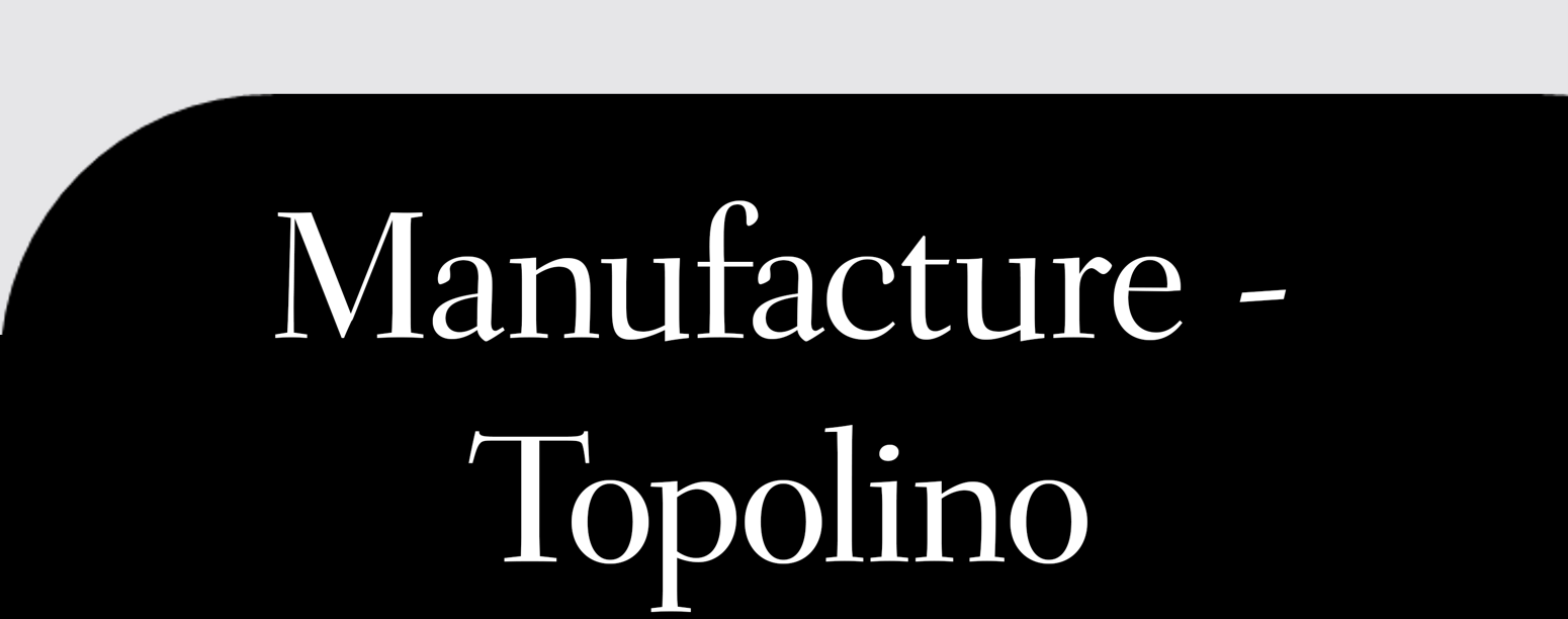 MANUFACTURE - MICKEY MOUSE