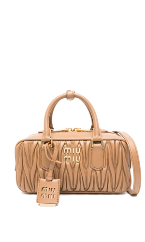 Arcadie leather handbag