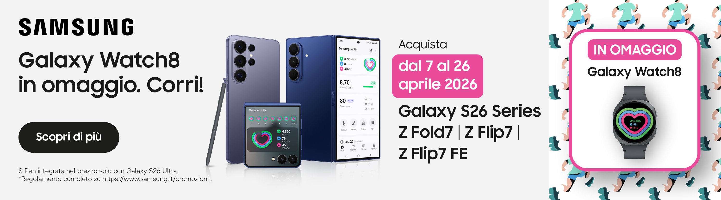 Samsung S26 | Foldable7 + Watch