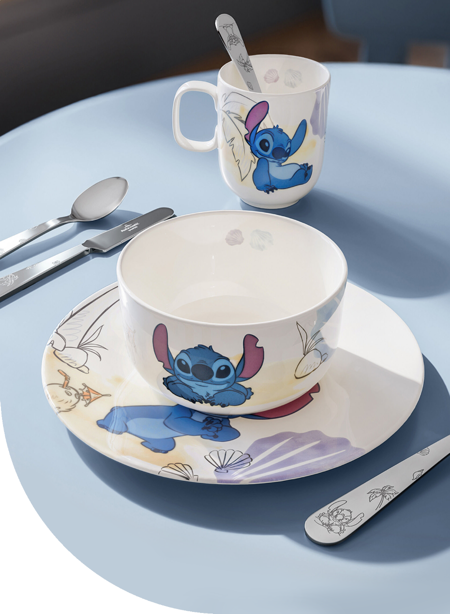 STITCH CHILDREN'S DINNERWARE SET