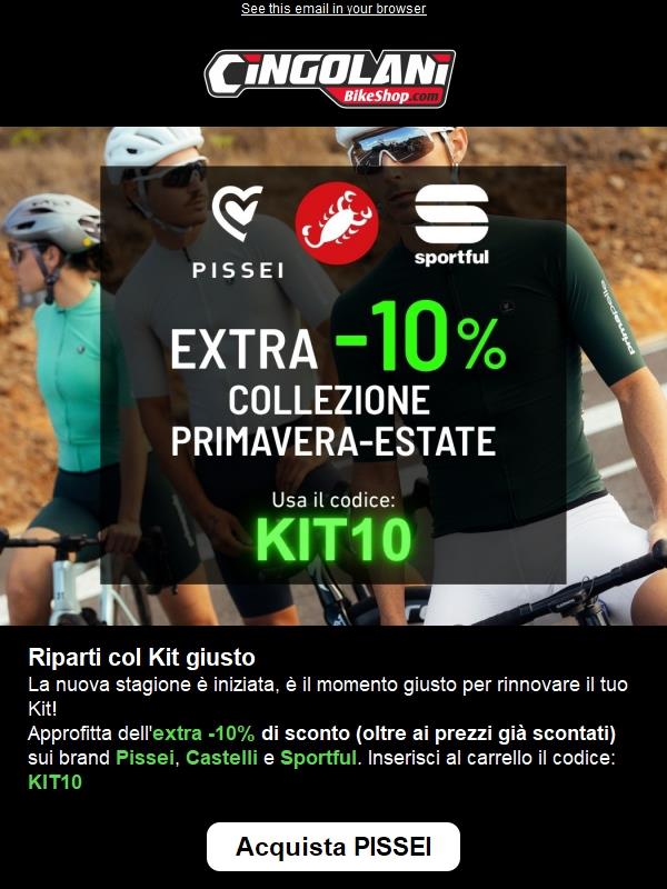 Nuova stagione, Nuove Offerte 🚴‍♂️👕