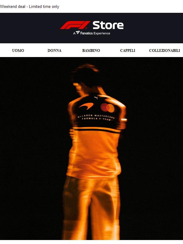 Exclusive McLaren Offer: 20% Off 2026 Teamwear