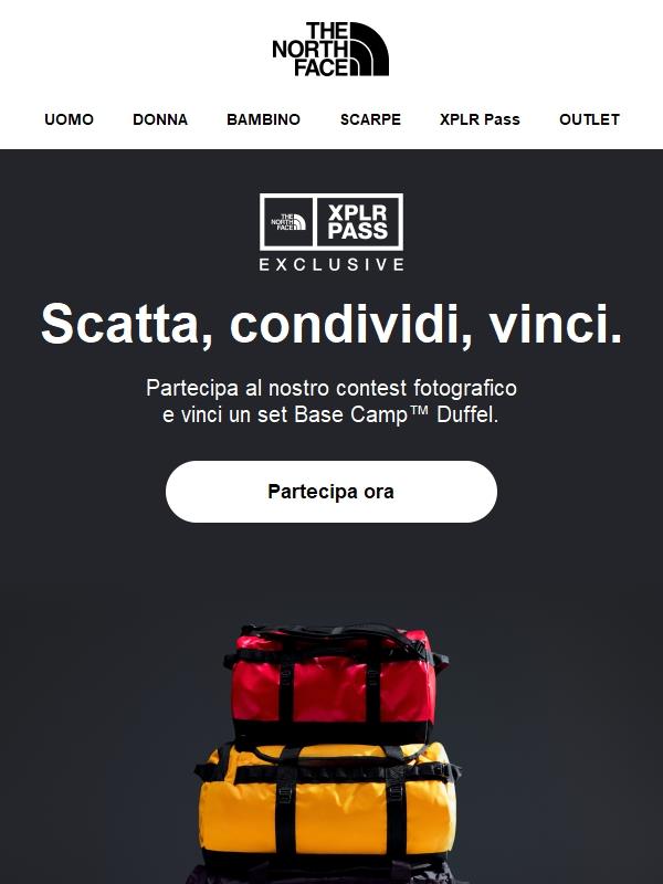 Photo contest: vinci un set di tre Base Camp™ Duffel