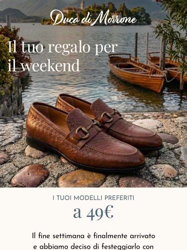 ⚡ Promo Weekend: 10€ di Sconto per te!