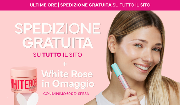 spedizione gratuita + white rose omaggio