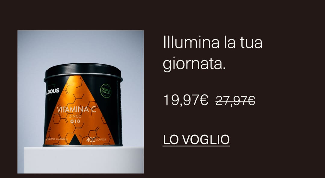 Vitamina C con Zinco e Q10 : Ilumina la tua giornata.