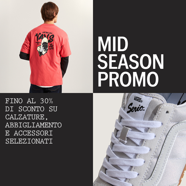 Vans Mid Season Sale