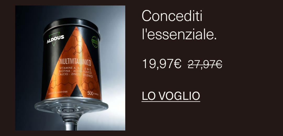 Multivitaminico: Concediti l'essenziale.
