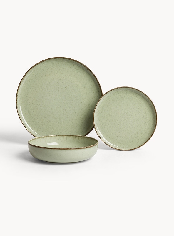 Set 12 piatti in porcellana