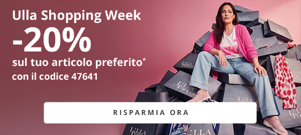 -20% sul tuo articolo preferito