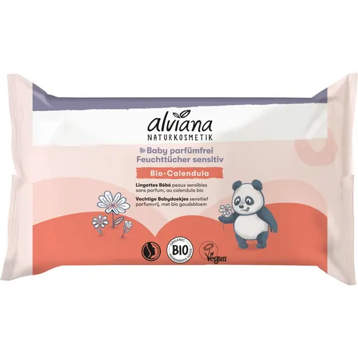 alviana Naturkosmetik Salviette per Bambini Sensitiv