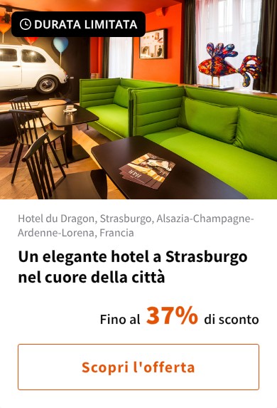 Un elegante hotel a Strasburgo nel cuore della città