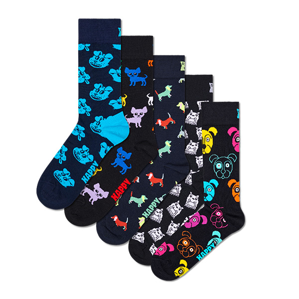 5-Pack Dog Lover Socks