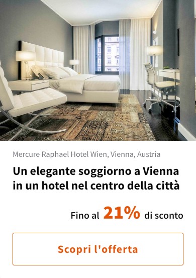 Un elegante soggiorno a Vienna in un hotel nel centro della città