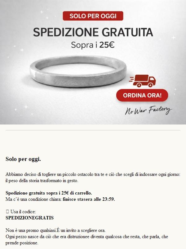 Solo per oggi un offeta imperdibile