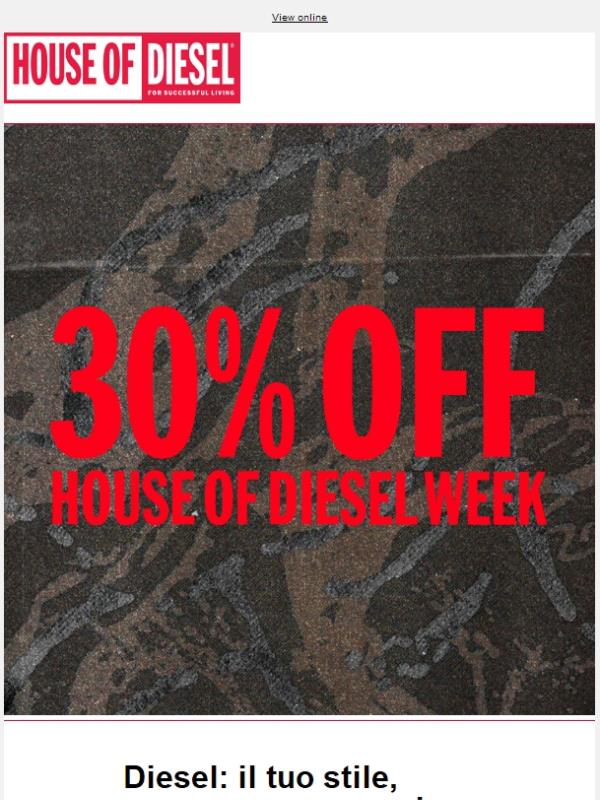 House of Diesel Week—il tuo stile, a modo tuo