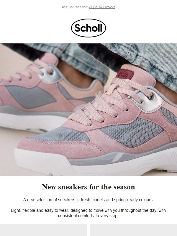 New sneakers for the season