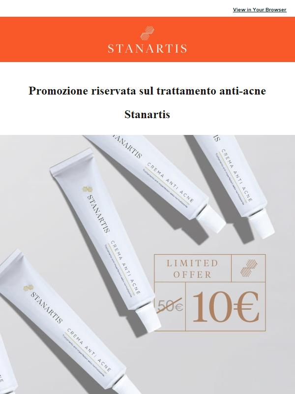 Offerta -40€ sul trattamento Anti Acne🟠