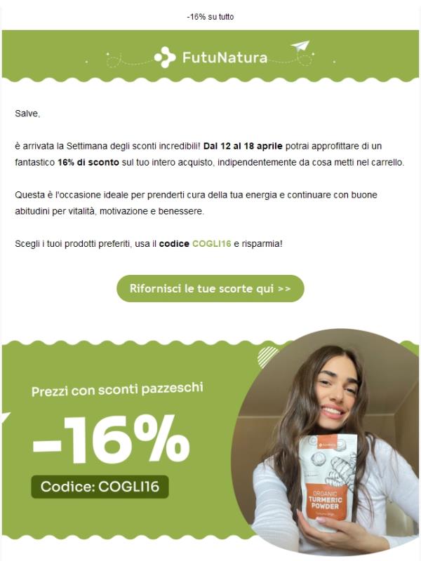 Aprile all’insegna di risparmi 🌼