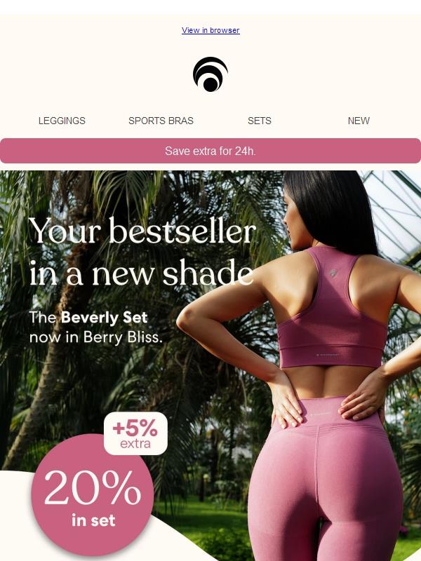 Beverly set in a new colour. 💜