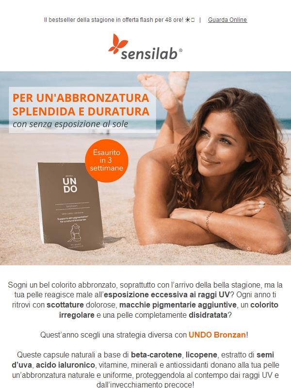 Perfetto colorito estivo senza autoabbronzanti👙