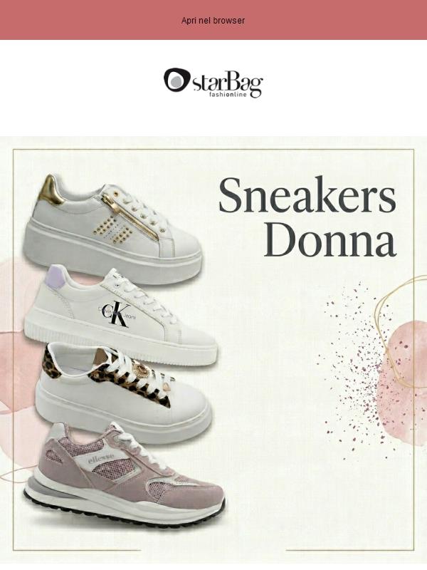 Mid Season Sale: sneakers uomo e donna in promo su STARBAG
