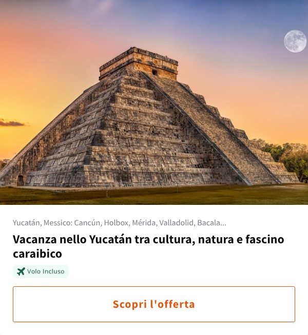 Vacanza nello Yucatán tra cultura, natura e fascino caraibico